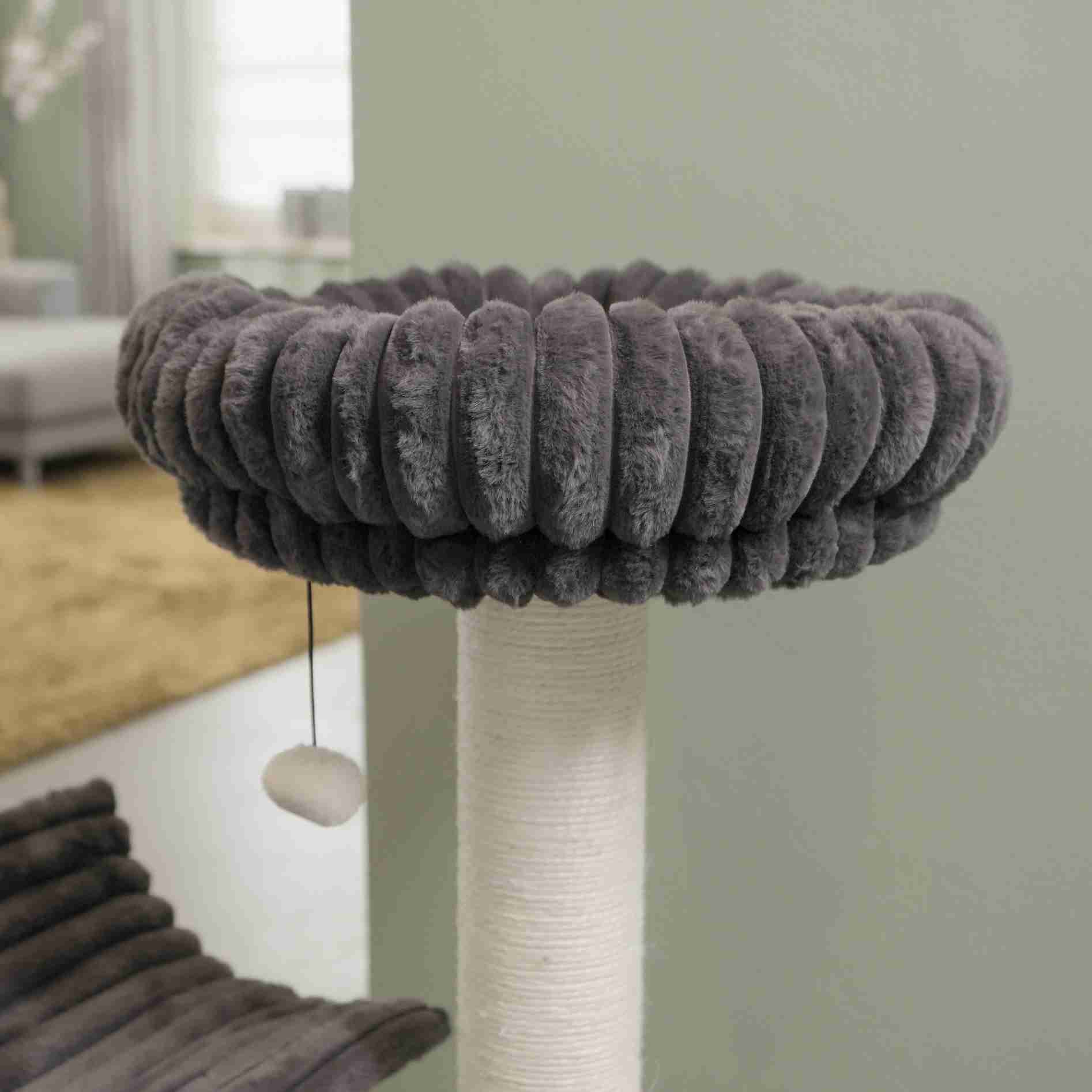Quapas! Catscratcher Comfy Dark Grey